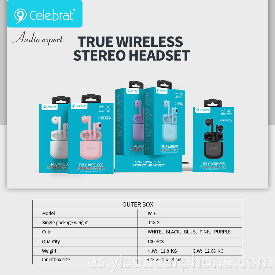 Wireless stereo headset